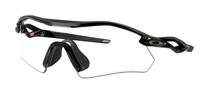 Oakley Radar Plate Polished Black Clear To Black Iridium Photochromic (9495D 02)