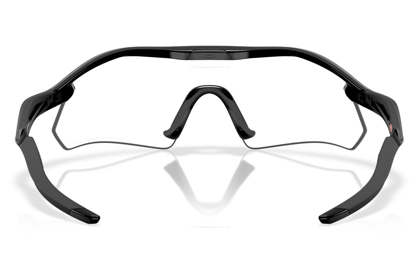 Oakley Radar Plate Polished Black Clear To Black Iridium Photochromic (9495D 02)