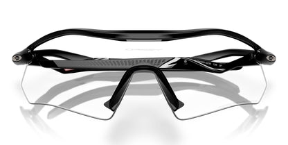 Oakley Radar Plate Polished Black Clear To Black Iridium Photochromic (9495D 02)