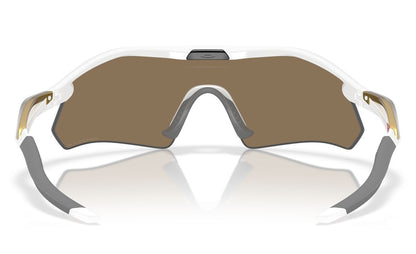 Oakley Radar Plate Polarised Polished White Prizm 24K (9495D 05)
