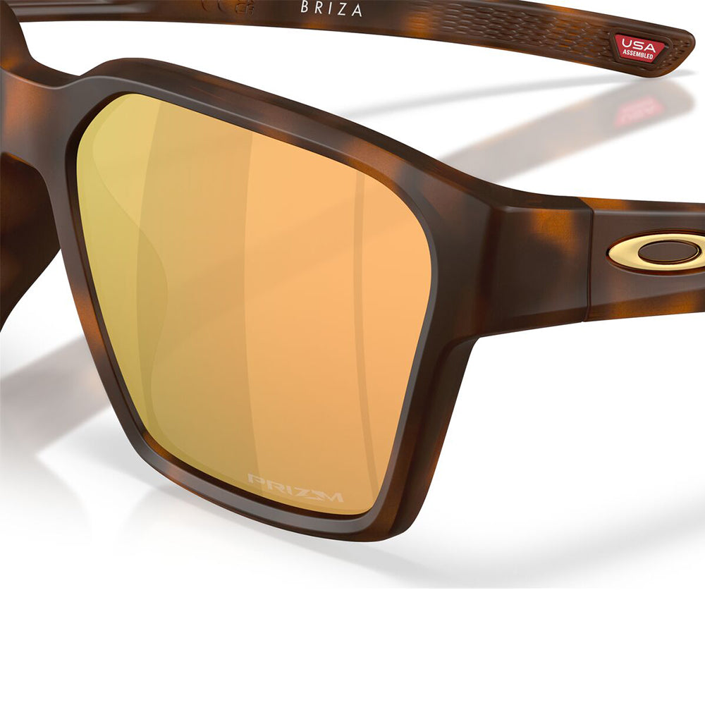 Oakley Briza Matte Tort Dark Amber Prizm Rose Gold OO9497 06 (58)