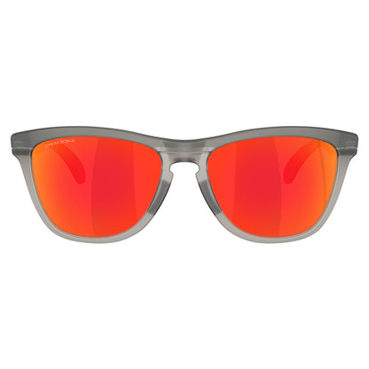 Oakley Frogskins Range XL Polarised Matte Grey Smoke/Grey Ink Prizm Ruby OO9503 01 (58)