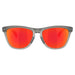 Oakley Frogskins Range XL Polarised Matte Grey Smoke/Grey Ink Prizm Ruby OO9503 01 (58)