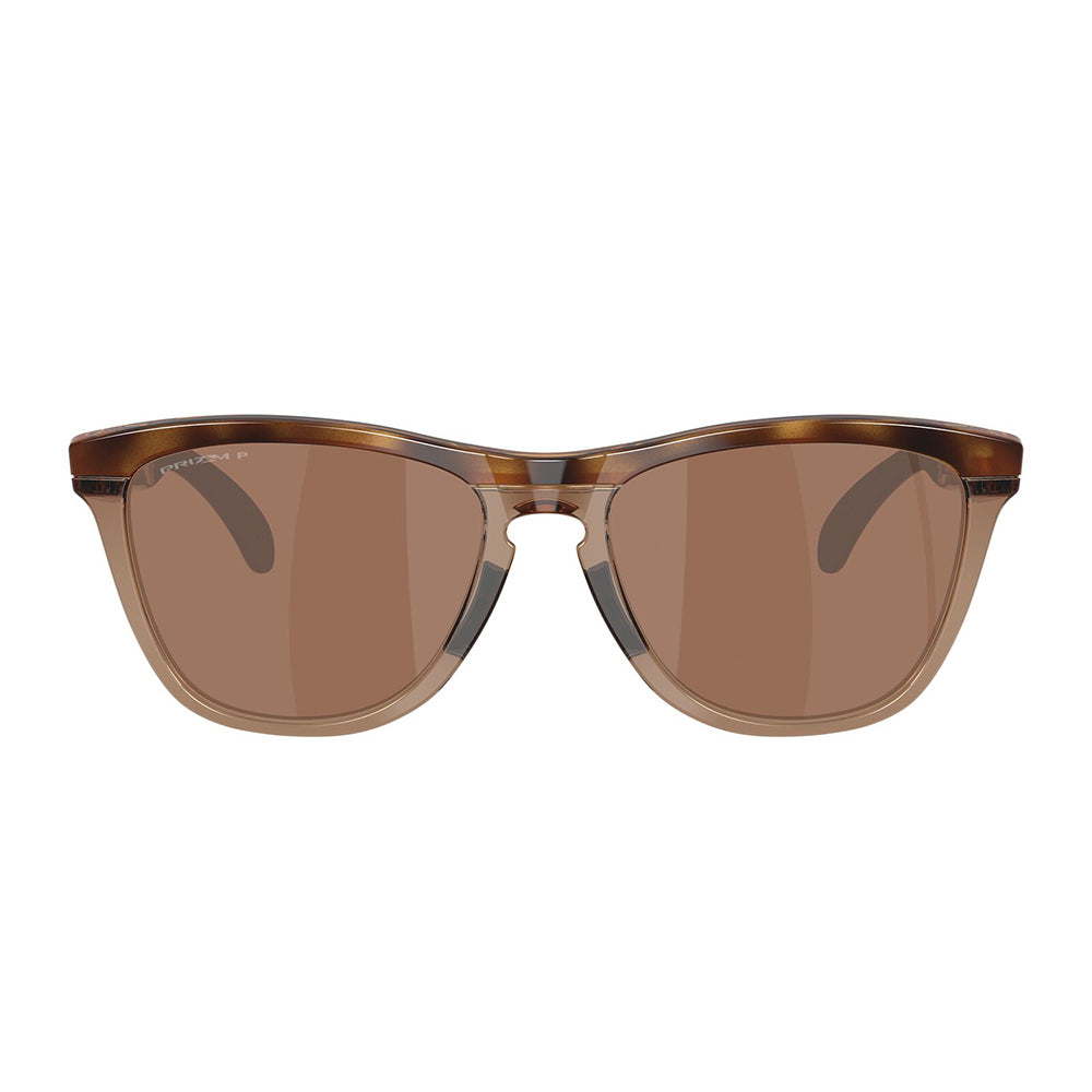 Oakley Frogskins Range XL Polarised Brown Tort/Brown Smoke Prizm Tungsten OO9503 02 (58)