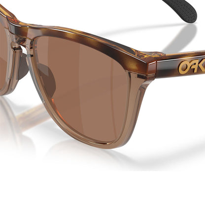 Oakley Frogskins Range XL Polarised Brown Tort/Brown Smoke Prizm Tungsten OO9503 02 (58)