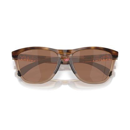 Oakley Frogskins Range XL Polarised Brown Tort/Brown Smoke Prizm Tungsten OO9503 02 (58)