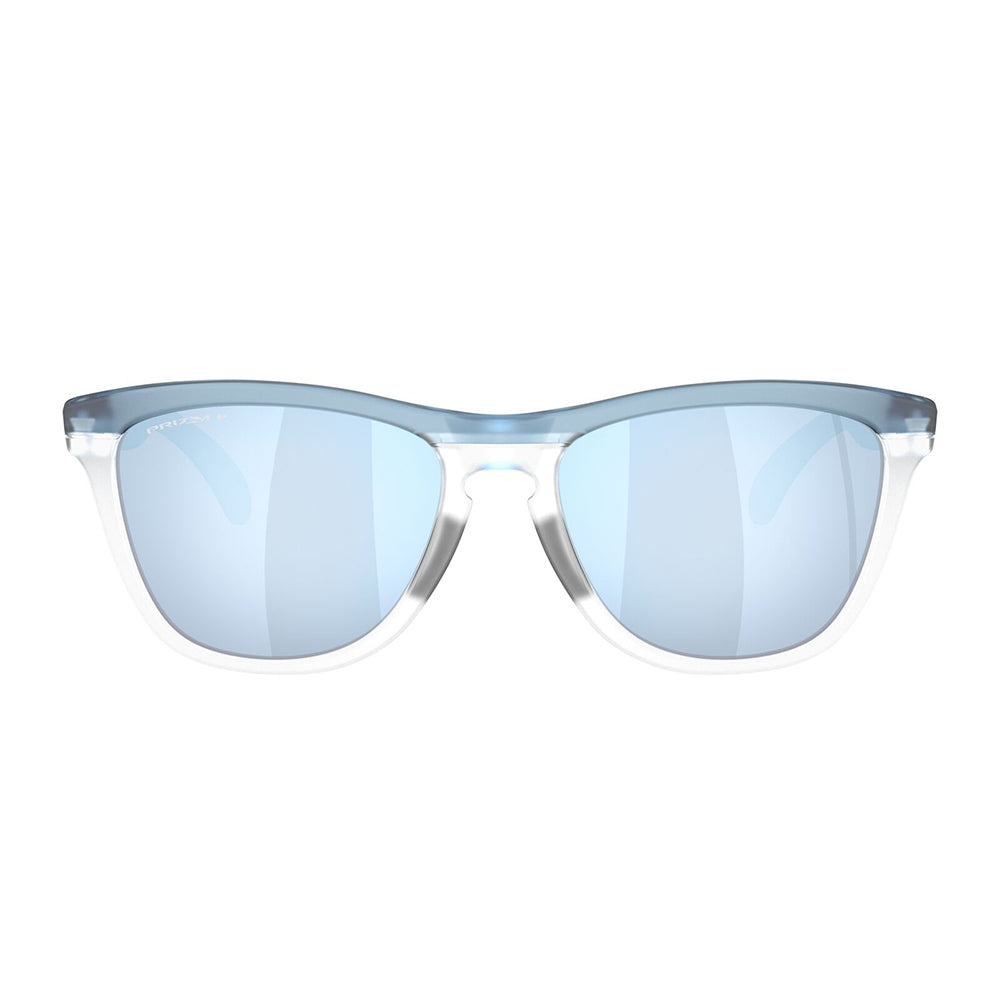 Oakley Frogskins Range XL Polarised Trans Stonewash/Clear Prizm Deep Water OO9503 03 (58)