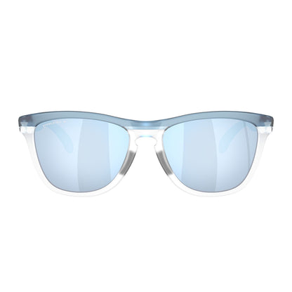 Oakley Frogskins Range XL Polarised Trans Stonewash/Clear Prizm Deep Water OO9503 03 (58)