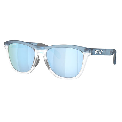 Oakley Frogskins Range XL Polarised Trans Stonewash/Clear Prizm Deep Water OO9503 03 (58)