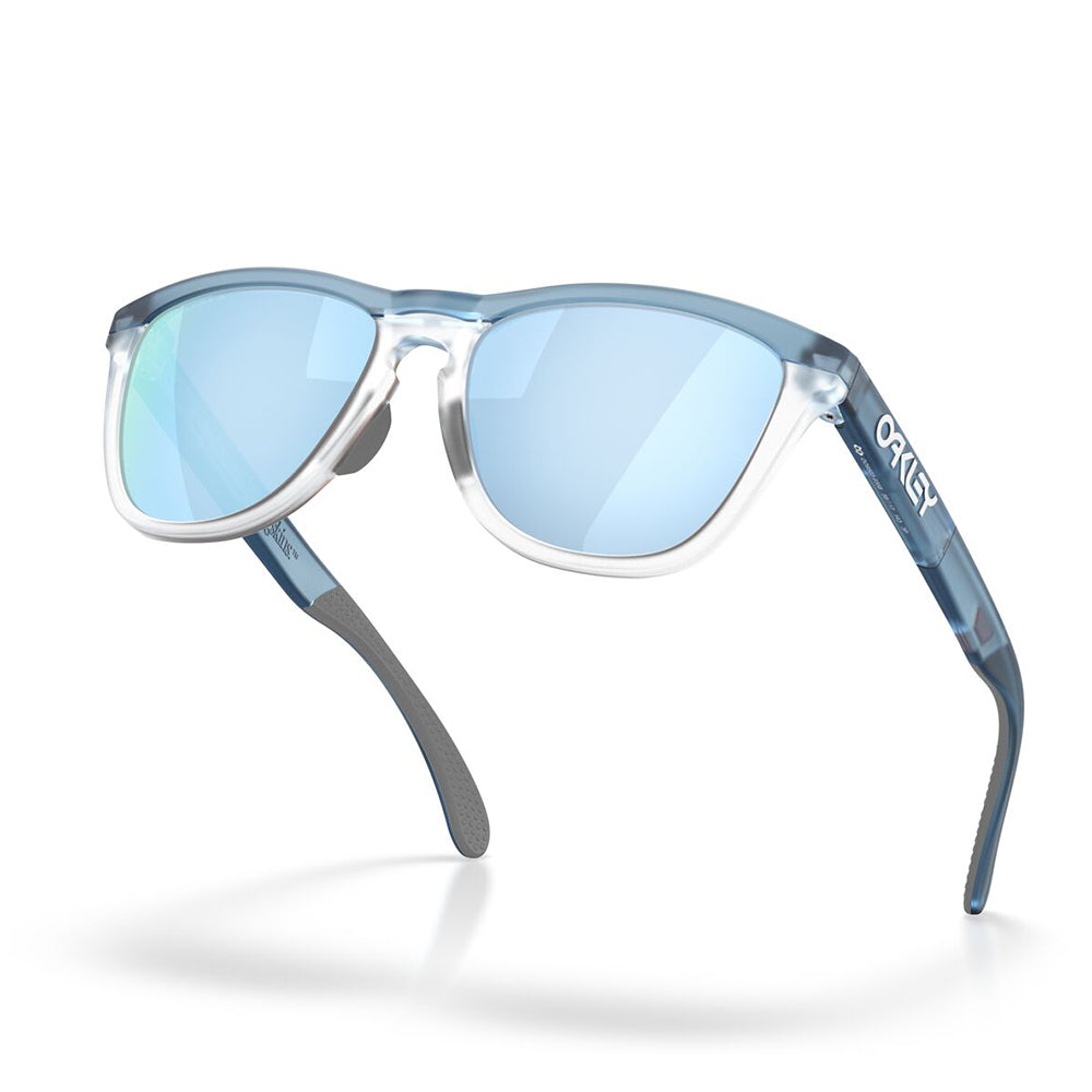 Oakley Frogskins Range XL Polarised Trans Stonewash/Clear Prizm Deep Water OO9503 03 (58)