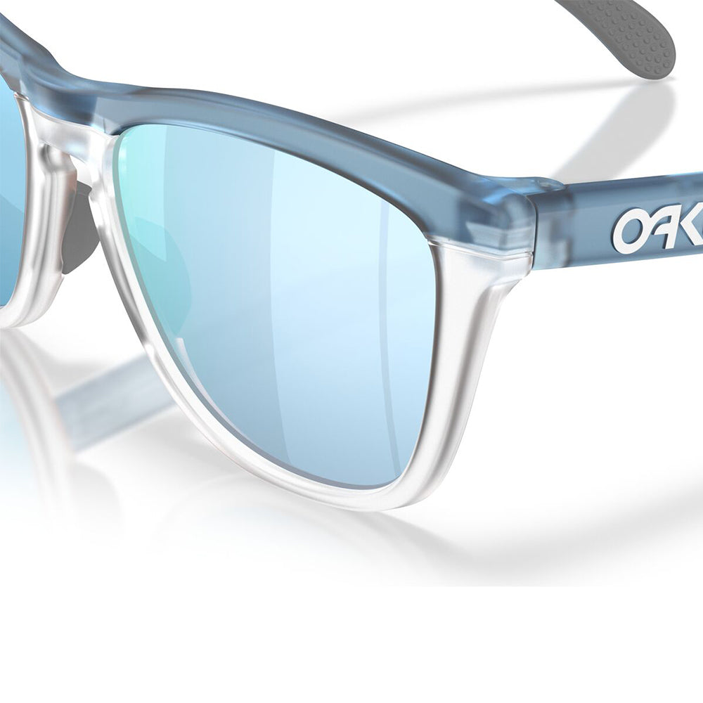 Oakley Frogskins Range XL Polarised Trans Stonewash/Clear Prizm Deep Water OO9503 03 (58)