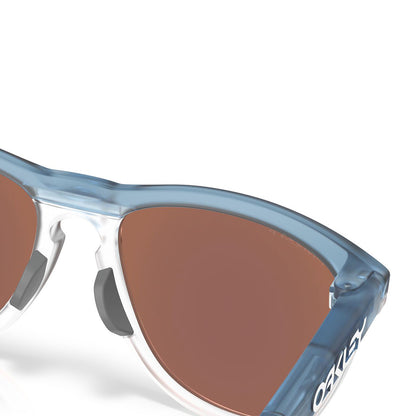 Oakley Frogskins Range XL Polarised Trans Stonewash/Clear Prizm Deep Water OO9503 03 (58)