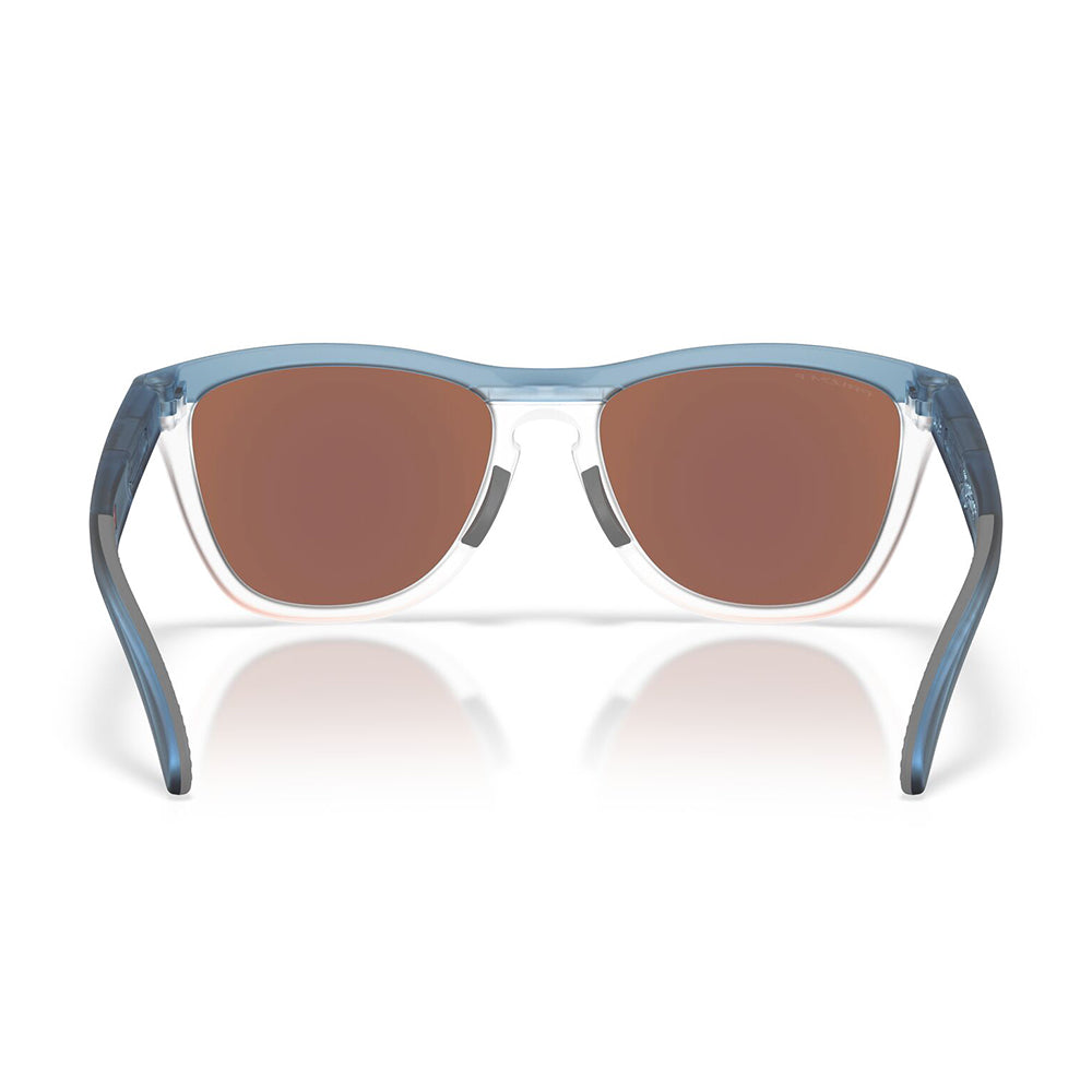 Oakley Frogskins Range XL Polarised Trans Stonewash/Clear Prizm Deep Water OO9503 03 (58)