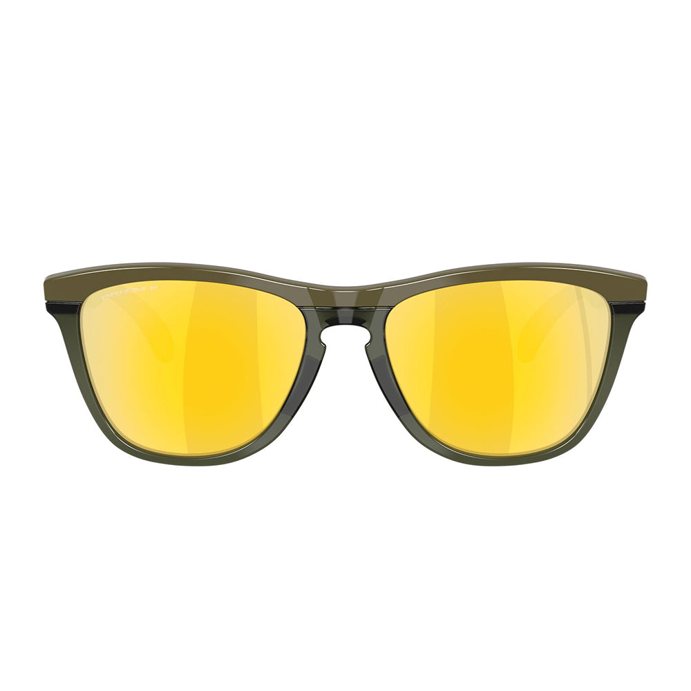 Oakley Frogskins Range XL Polarised Dark Brush/Olive Ink Prizm 24K OO9503 04 (58)
