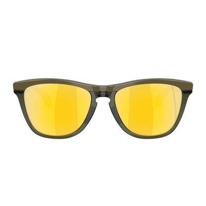 Oakley Frogskins Range XL Polarised Dark Brush/Olive Ink Prizm 24K OO9503 04 (58)