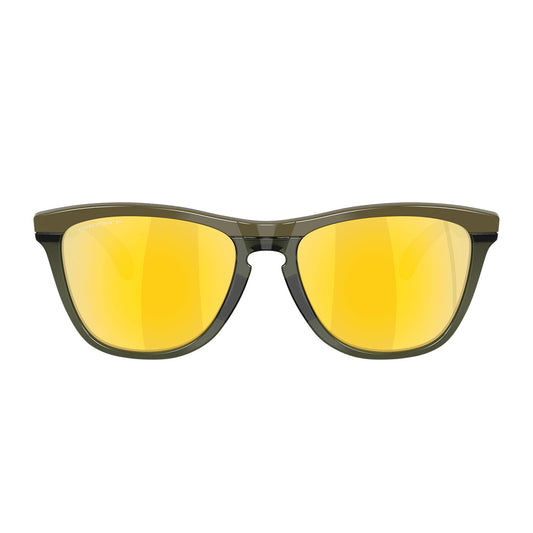 Oakley Frogskins Range XL Polarised Dark Brush/Olive Ink Prizm 24K OO9503 04 (58)