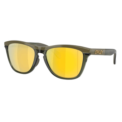 Oakley Frogskins Range XL Polarised Dark Brush/Olive Ink Prizm 24K OO9503 04 (58)