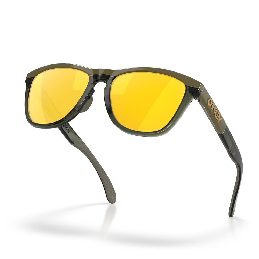 Oakley Frogskins Range XL Polarised Dark Brush/Olive Ink Prizm 24K OO9503 04 (58)