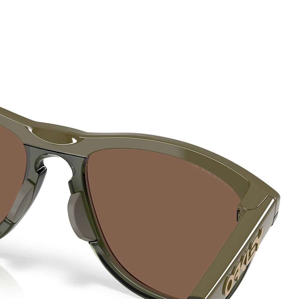 Oakley Frogskins Range XL Polarised Dark Brush/Olive Ink Prizm 24K OO9503 04 (58)