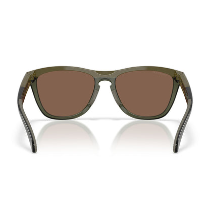 Oakley Frogskins Range XL Polarised Dark Brush/Olive Ink Prizm 24K OO9503 04 (58)