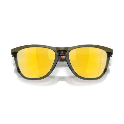 Oakley Frogskins Range XL Polarised Dark Brush/Olive Ink Prizm 24K OO9503 04 (58)