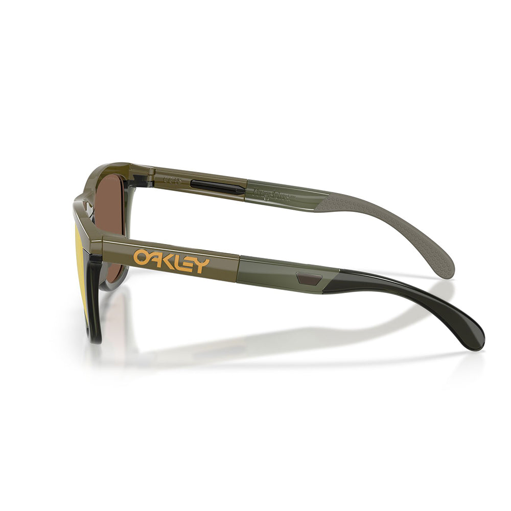 Oakley Frogskins Range XL Polarised Dark Brush/Olive Ink Prizm 24K OO9503 04 (58)