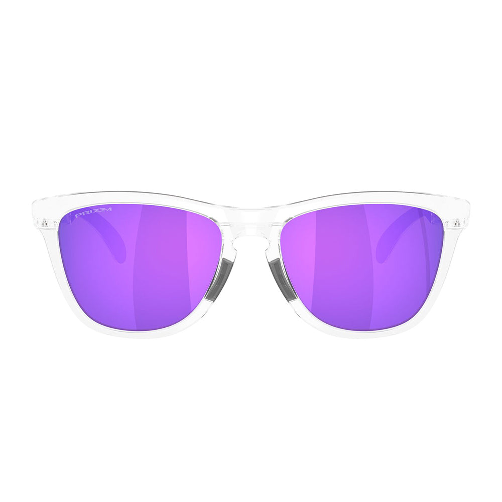 Oakley Frogskins Range XL Matte Clear Prizm Violet OO9503 05 (58)