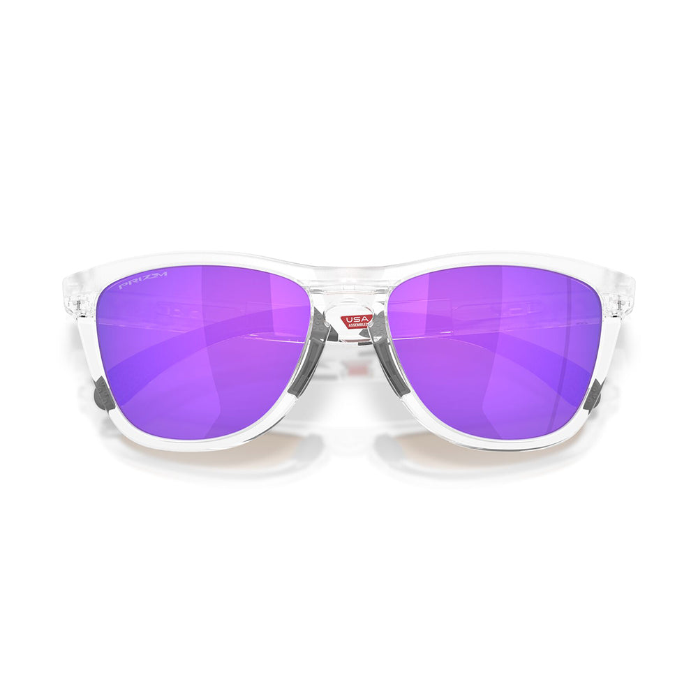 Oakley Frogskins Range XL Matte Clear Prizm Violet OO9503 05 (58)