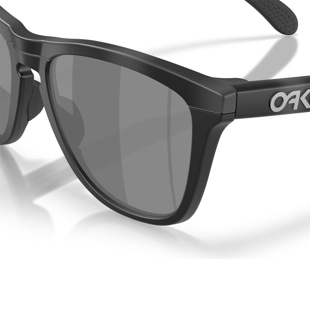 Oakley Frogskins Range XL Polarised Mt Tort Grey Smoke/Mt Black Prizm Black OO9503 08 (58)