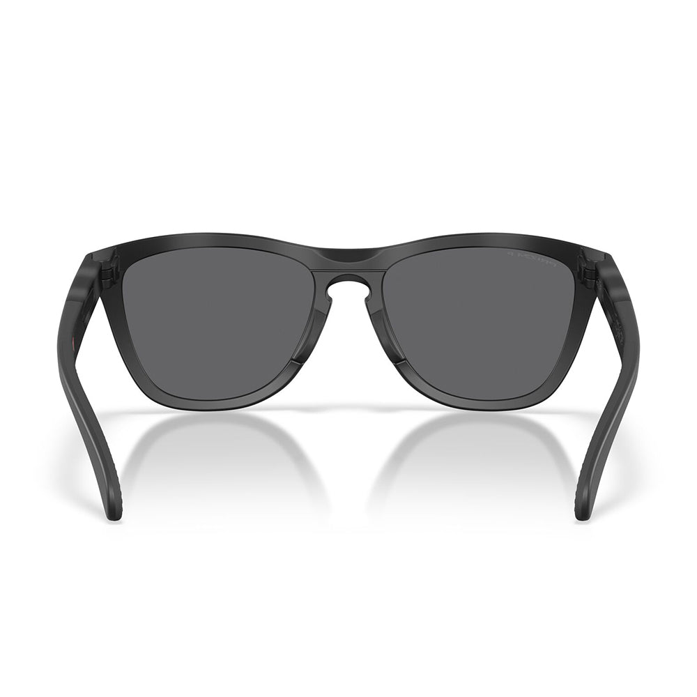 Oakley Frogskins Range XL Polarised Mt Tort Grey Smoke/Mt Black Prizm Black OO9503 08 (58)
