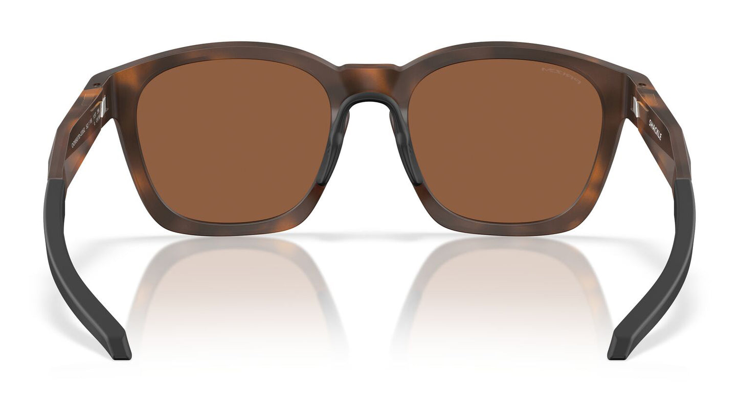 Oakley Shackle Matte Brown Tortoise Prizm Tungsten OO9507D 03 (52)