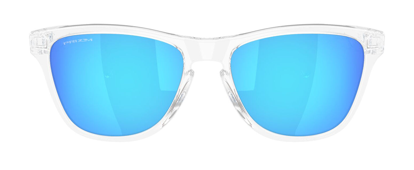 Oakley Frogskins S  Polished Clear Prizm Sapphire OO9508 01 (53)