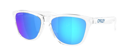 Oakley Frogskins S  Polished Clear Prizm Sapphire OO9508 01 (53)