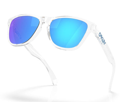 Oakley Frogskins S  Polished Clear Prizm Sapphire OO9508 01 (53)