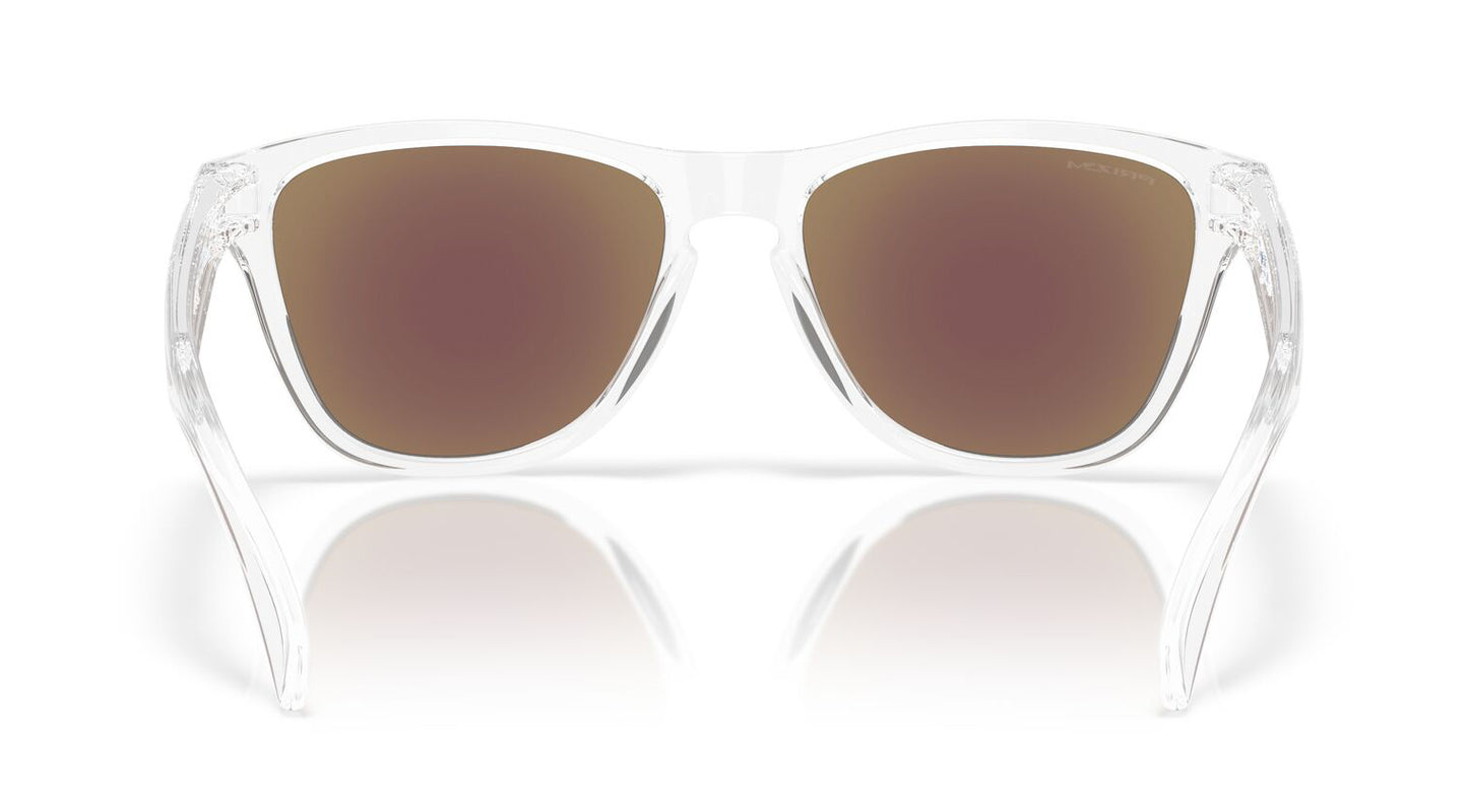 Oakley Frogskins S  Polished Clear Prizm Sapphire OO9508 01 (53)