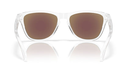Oakley Frogskins S  Polished Clear Prizm Sapphire OO9508 01 (53)