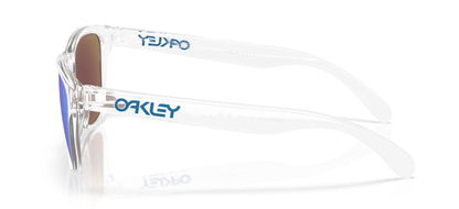 Oakley Frogskins S  Polished Clear Prizm Sapphire OO9508 01 (53)