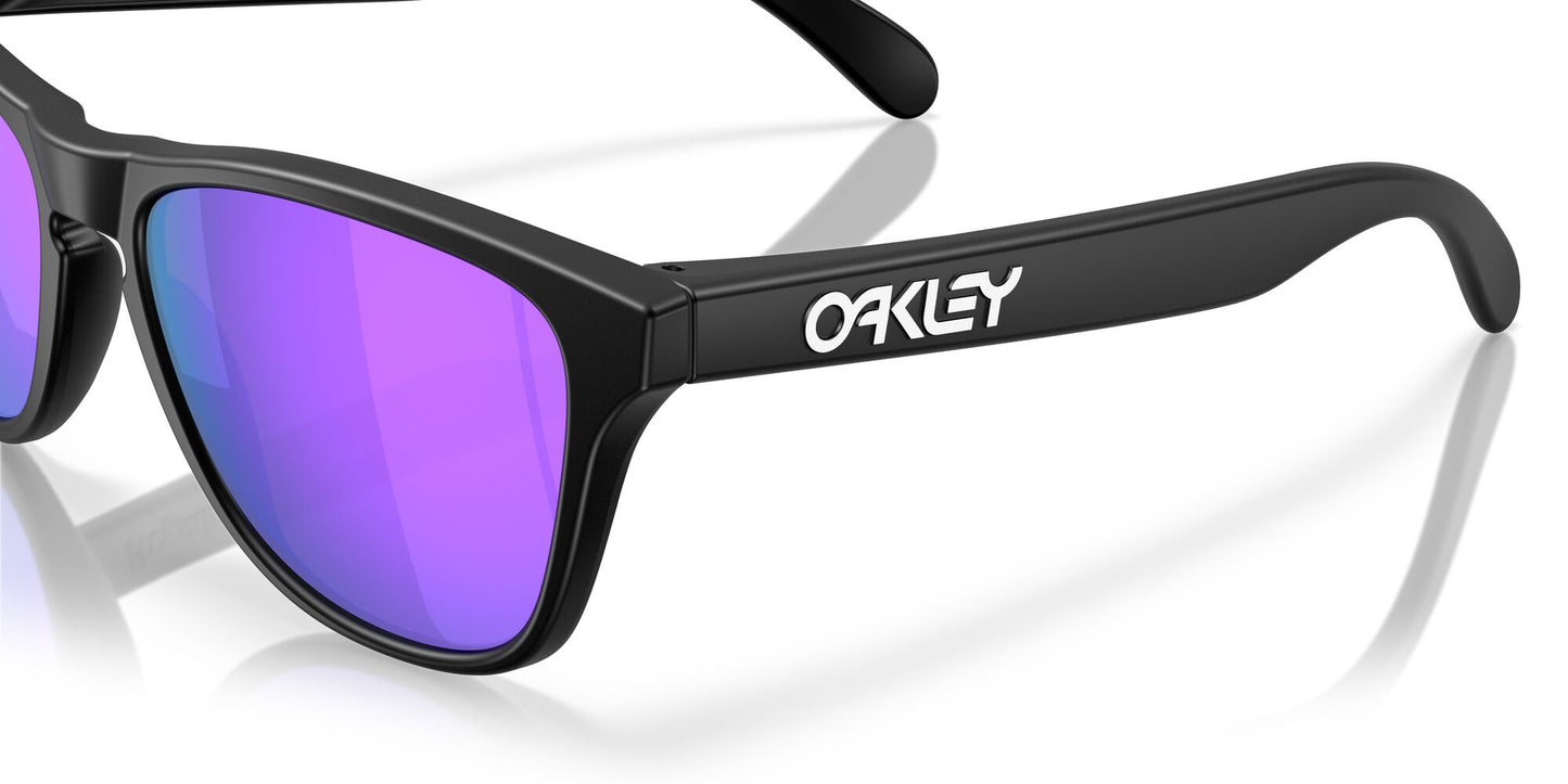 Oakley Frogskins S  Matte Black Prizm Violet OO9508 04 (53)