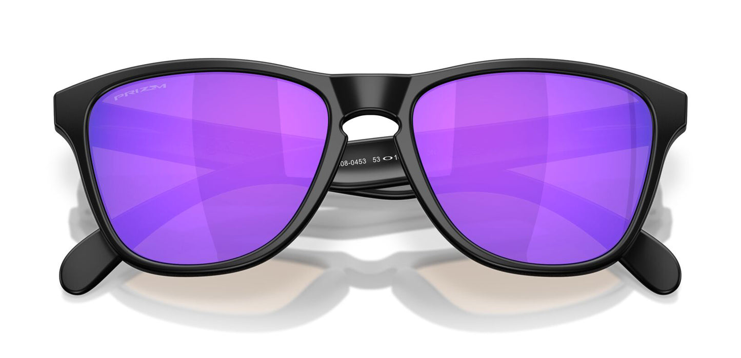 Oakley Frogskins S  Matte Black Prizm Violet OO9508 04 (53)