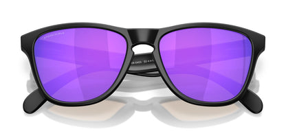 Oakley Frogskins S  Matte Black Prizm Violet OO9508 04 (53)