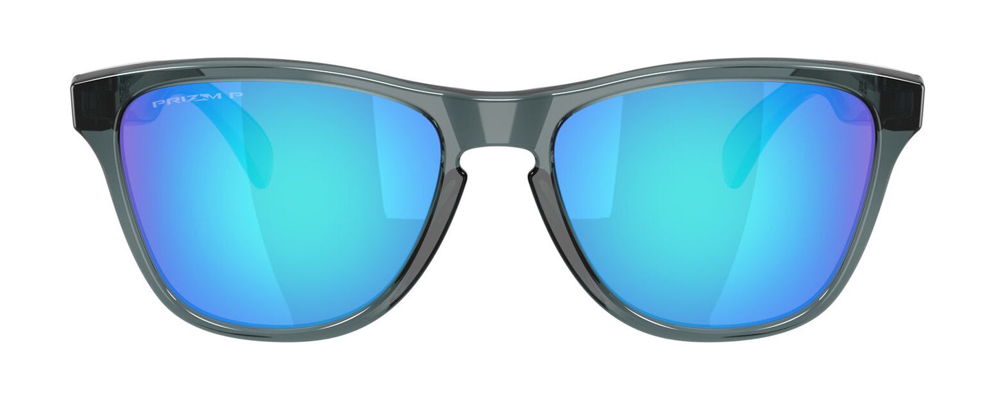 Oakley Frogskins S  Polarised Crystal Black Prizm Sapphire OO9508 05 (53)