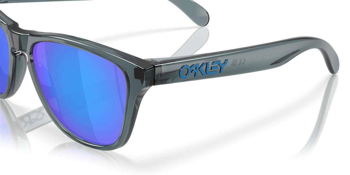 Oakley Frogskins S  Polarised Crystal Black Prizm Sapphire OO9508 05 (53)