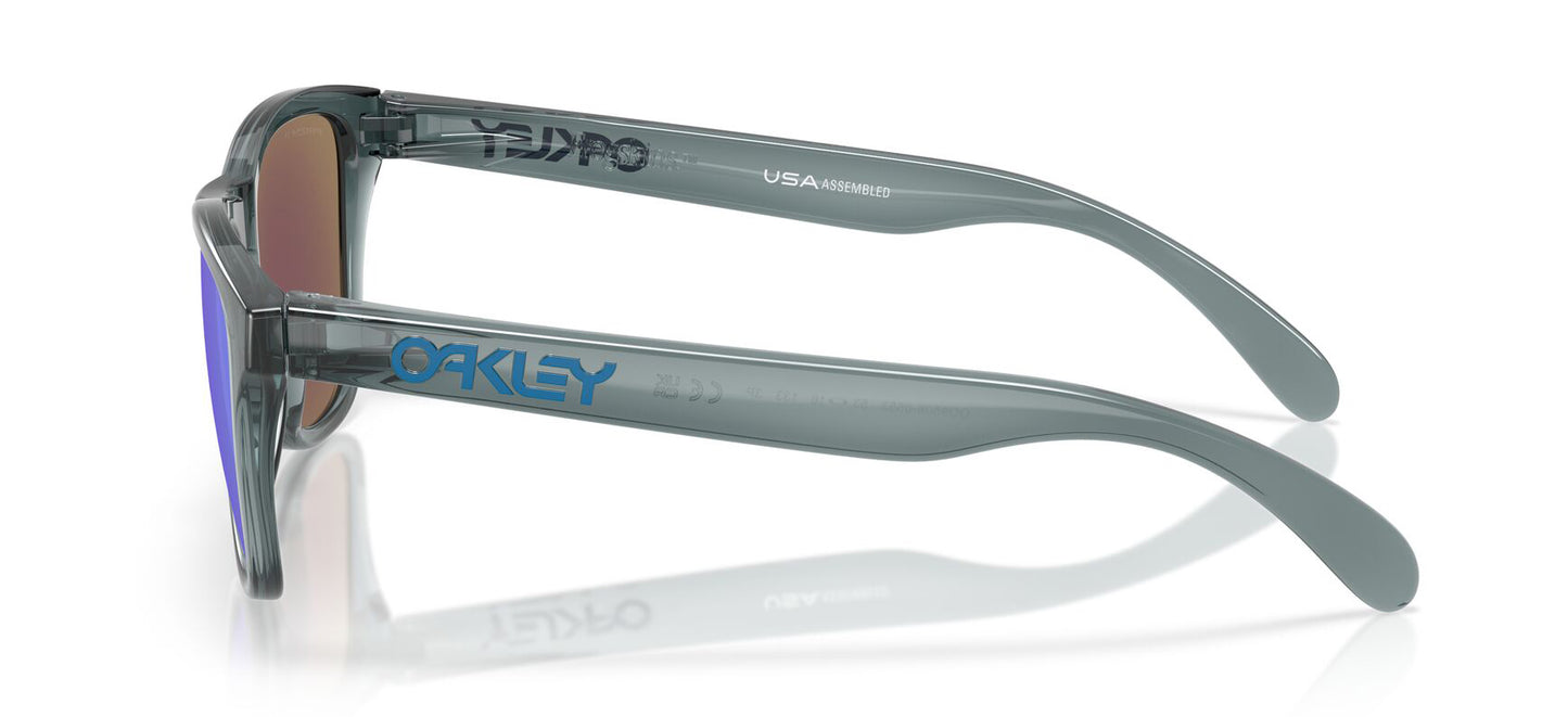Oakley Frogskins S  Polarised Crystal Black Prizm Sapphire OO9508 05 (53)