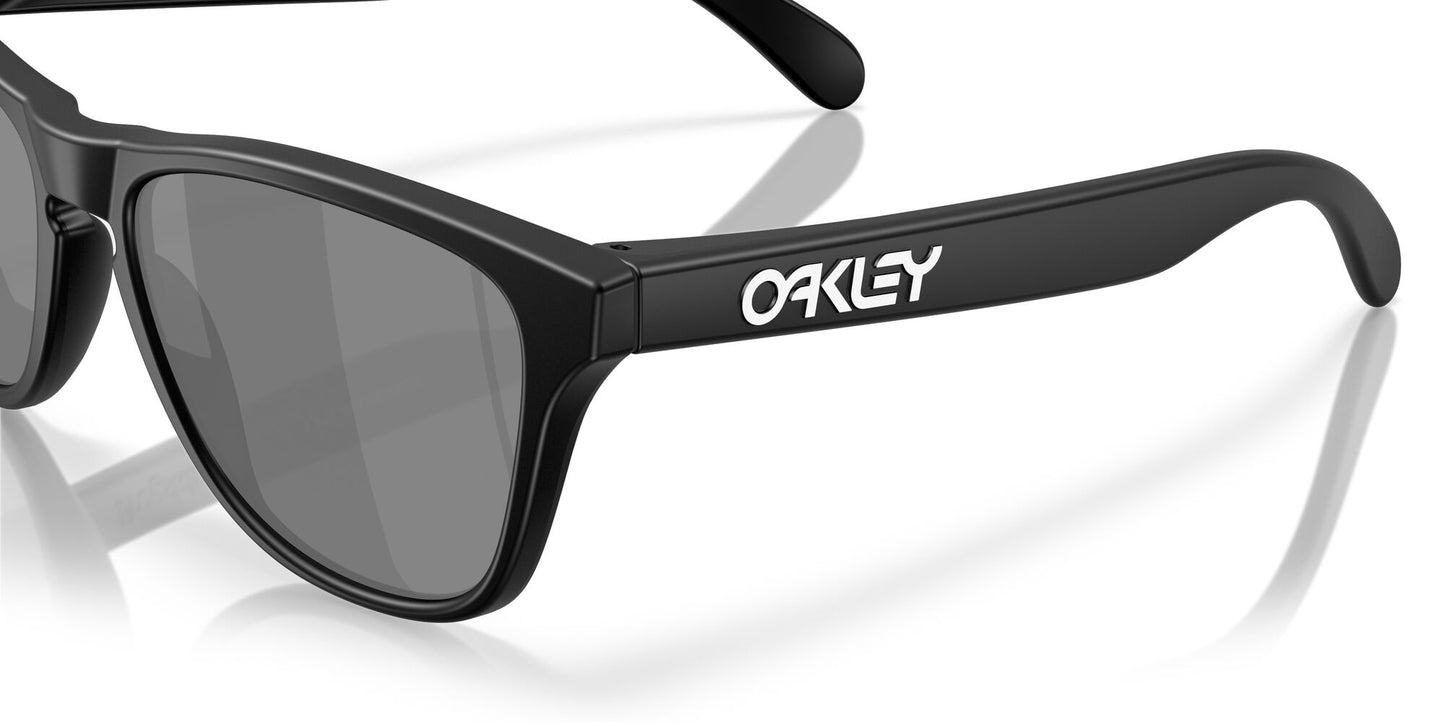 Oakley Frogskins S Polarised Matte Black Prizm Black (9508 06)