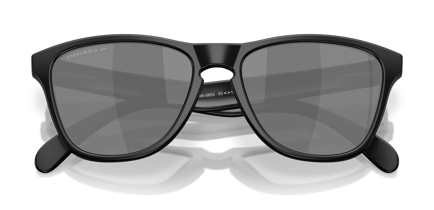 Oakley Frogskins S Polarised Matte Black Prizm Black (9508 06)