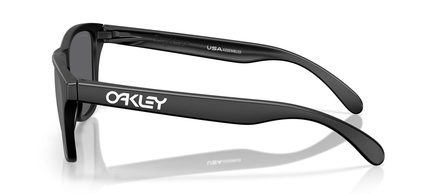 Oakley Frogskins S Polarised Matte Black Prizm Black (9508 06)