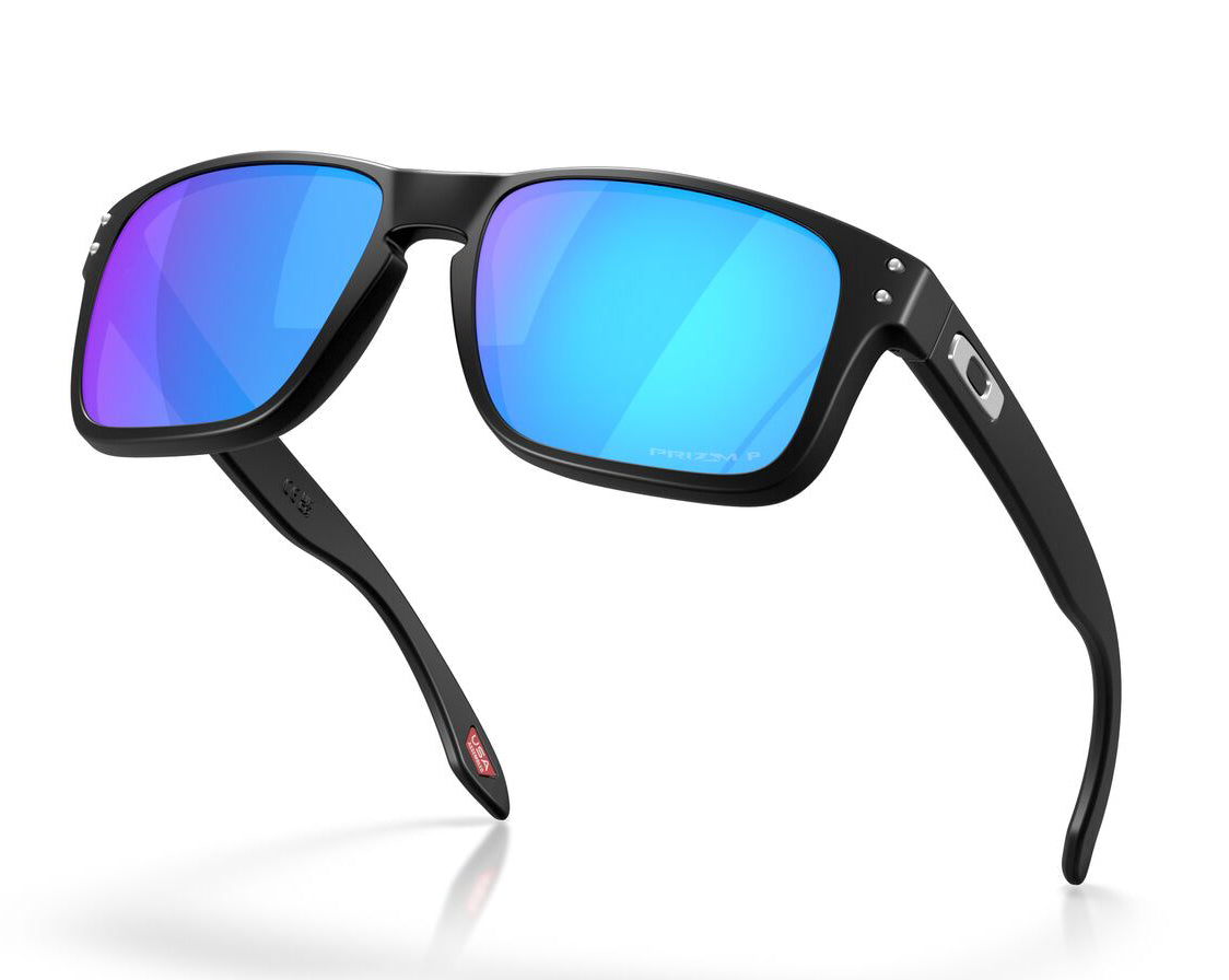 Oakley Holbrook S Polarised Matte Black Prizm Sapphire (9509 04)