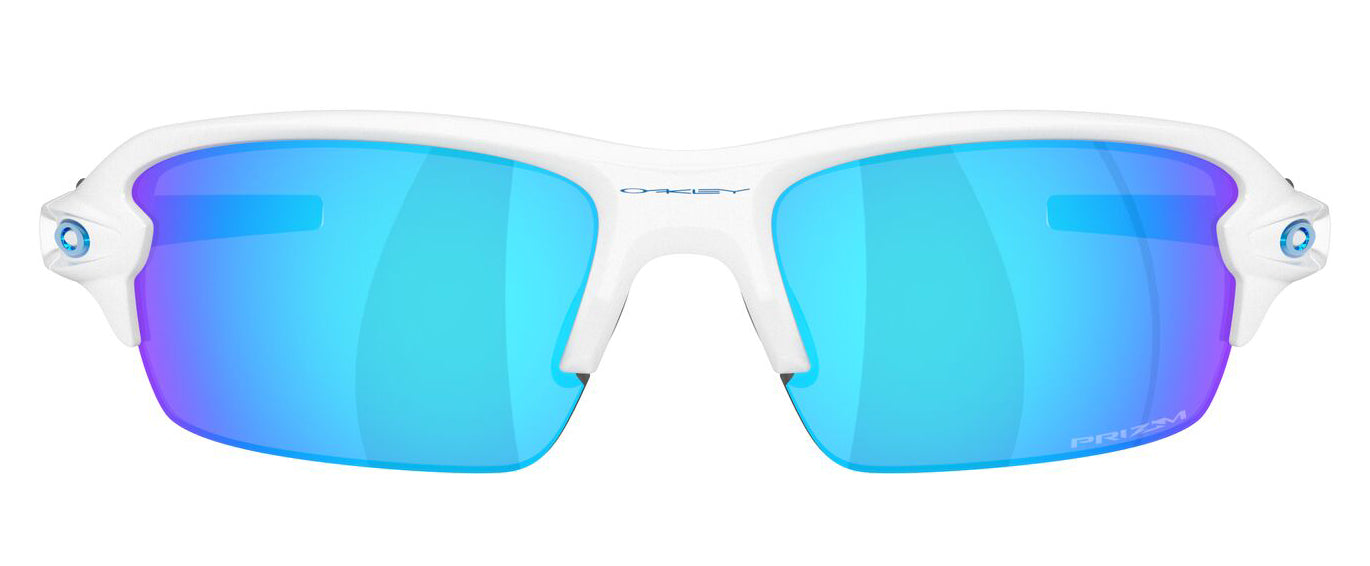 Oakley Flak 2.0 S Polished White Prizm Sapphire OO9511 02 (59)