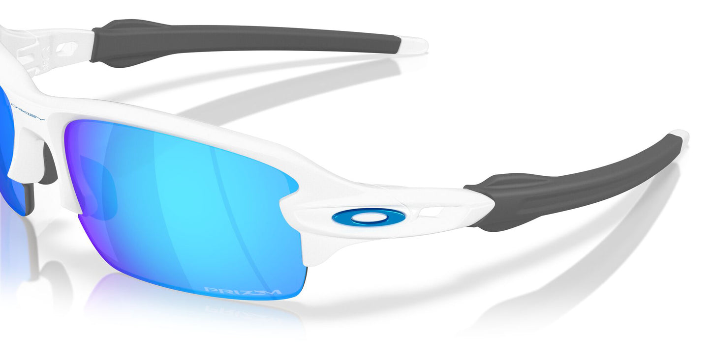Oakley Flak 2.0 S Polished White Prizm Sapphire OO9511 02 (59)
