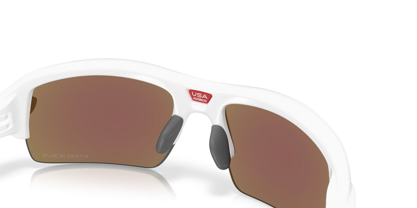 Oakley Flak 2.0 S Polished White Prizm Sapphire OO9511 02 (59)
